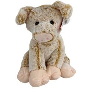 Gitzy Plush Pig #13179 Pink Stuffed Animal 14" New